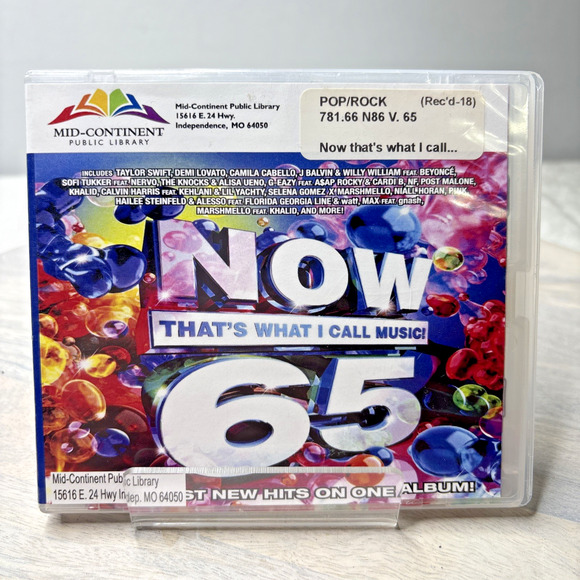 Various Artists – Now That’s What I Call Music! Vol. 65 (CD, 2018, Pop Compilati - Picture 1 of 5